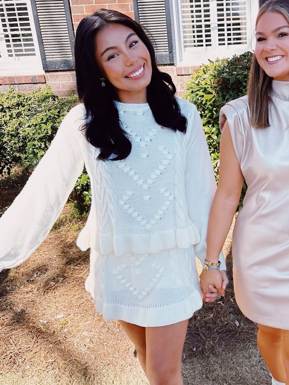White Sweater Set